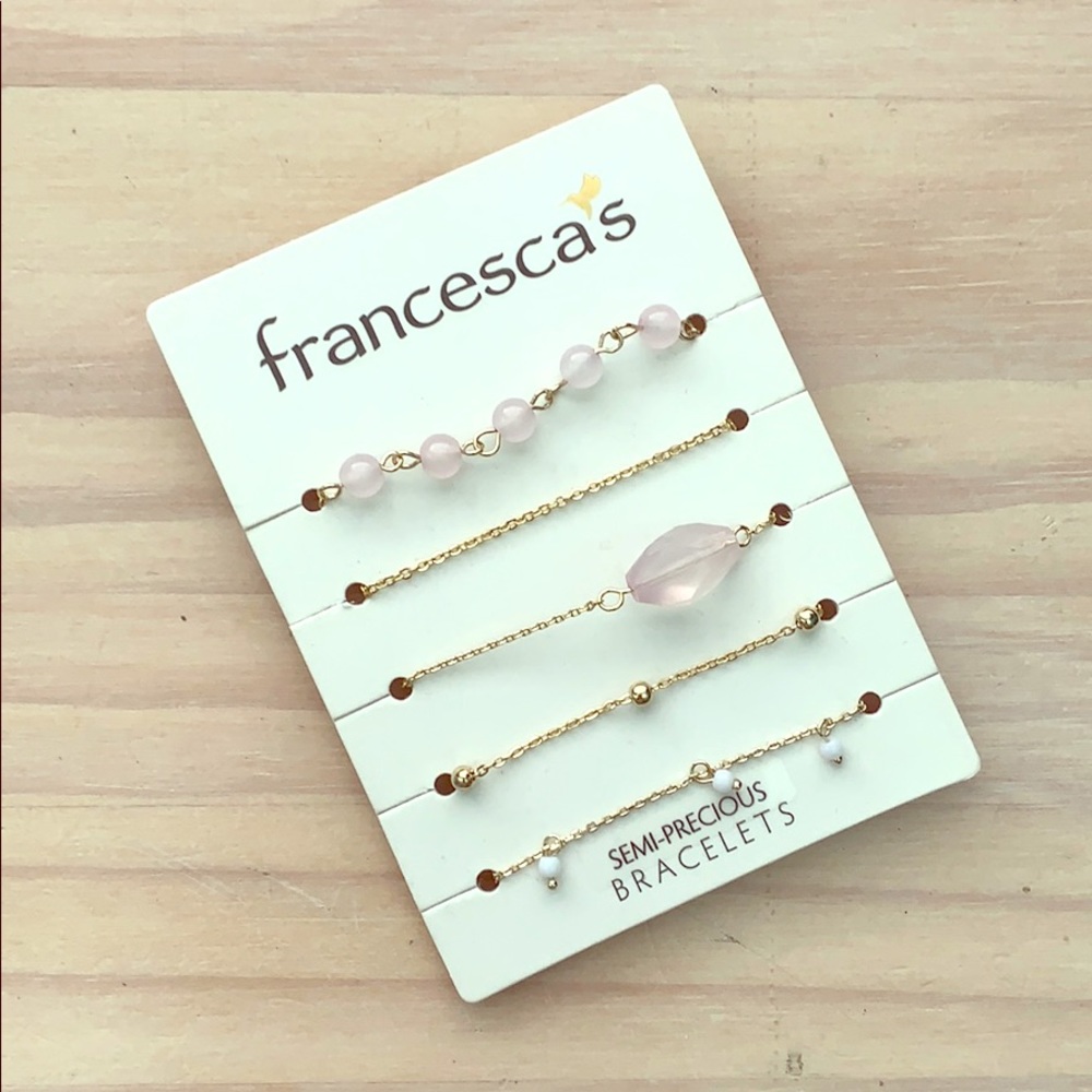 Boho/Festival Francesca’s Semi-precious Bracelets